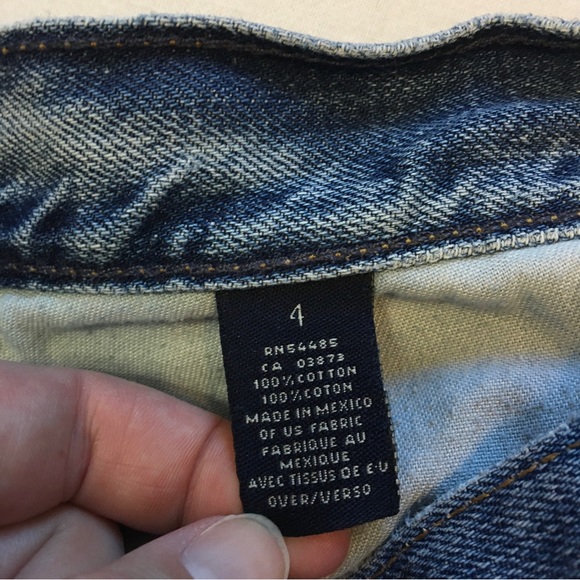 Y2K American Eagle Outfitters Low Rise Flare Jeans, 4 - Picture 8 of 9